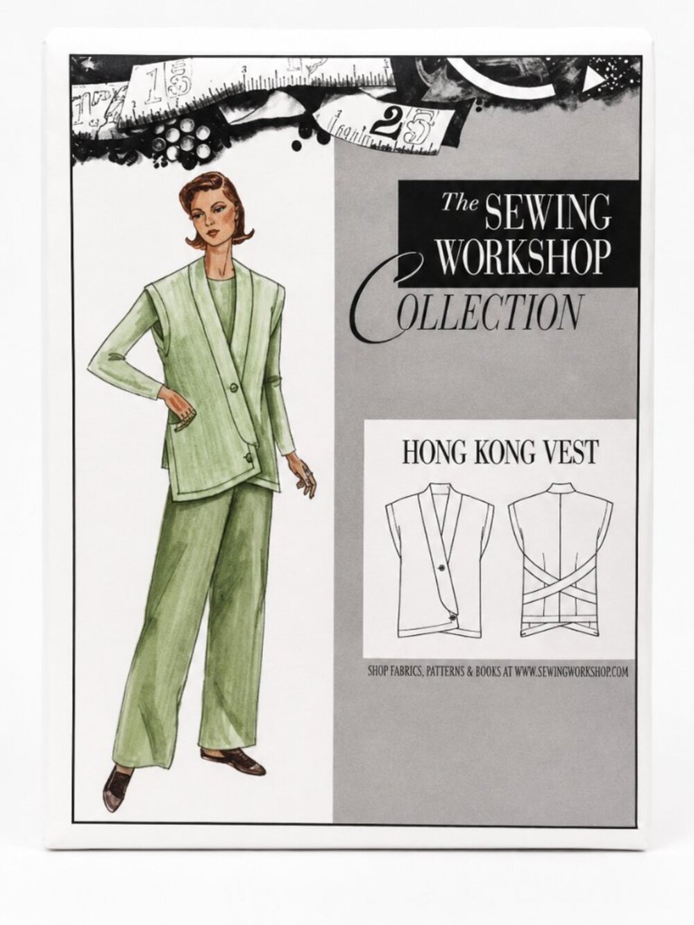 The Sewing Workshop Hong Kong Vest Pattern Designer Vest Sewing Pattern